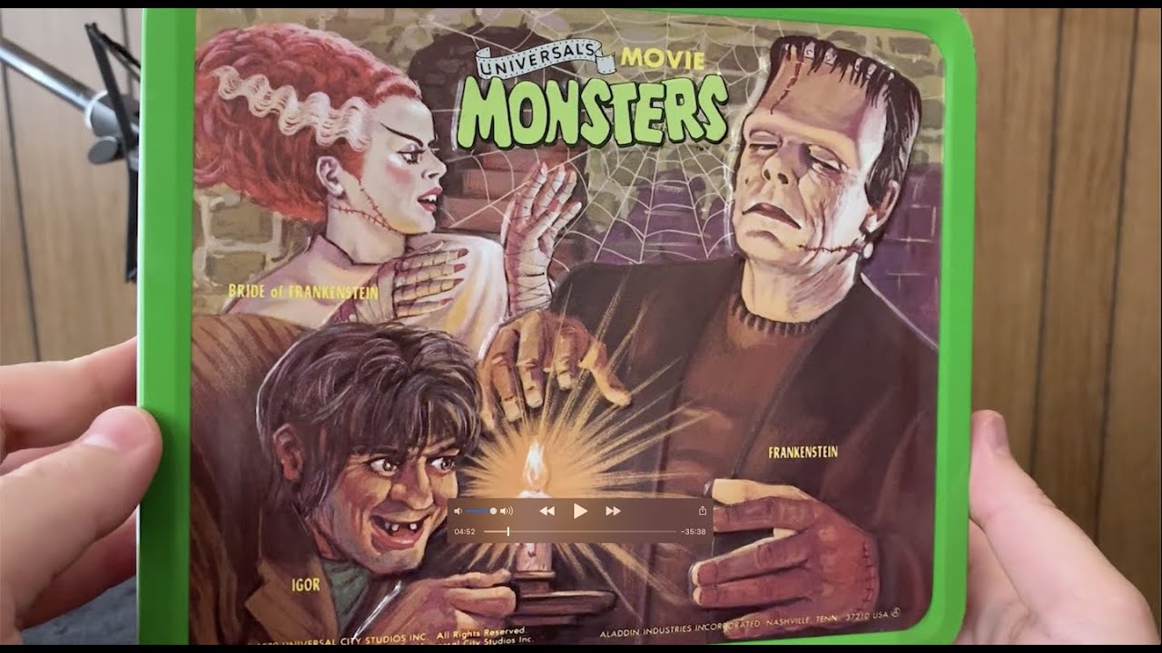 Universal Monsters Aladdin lunch box - Raymond Castile's Basement