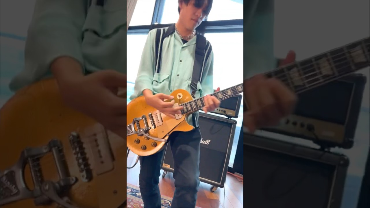 世界一ギターが上手い今時の26歳が1956年製 Gibson Lespaul と 監修