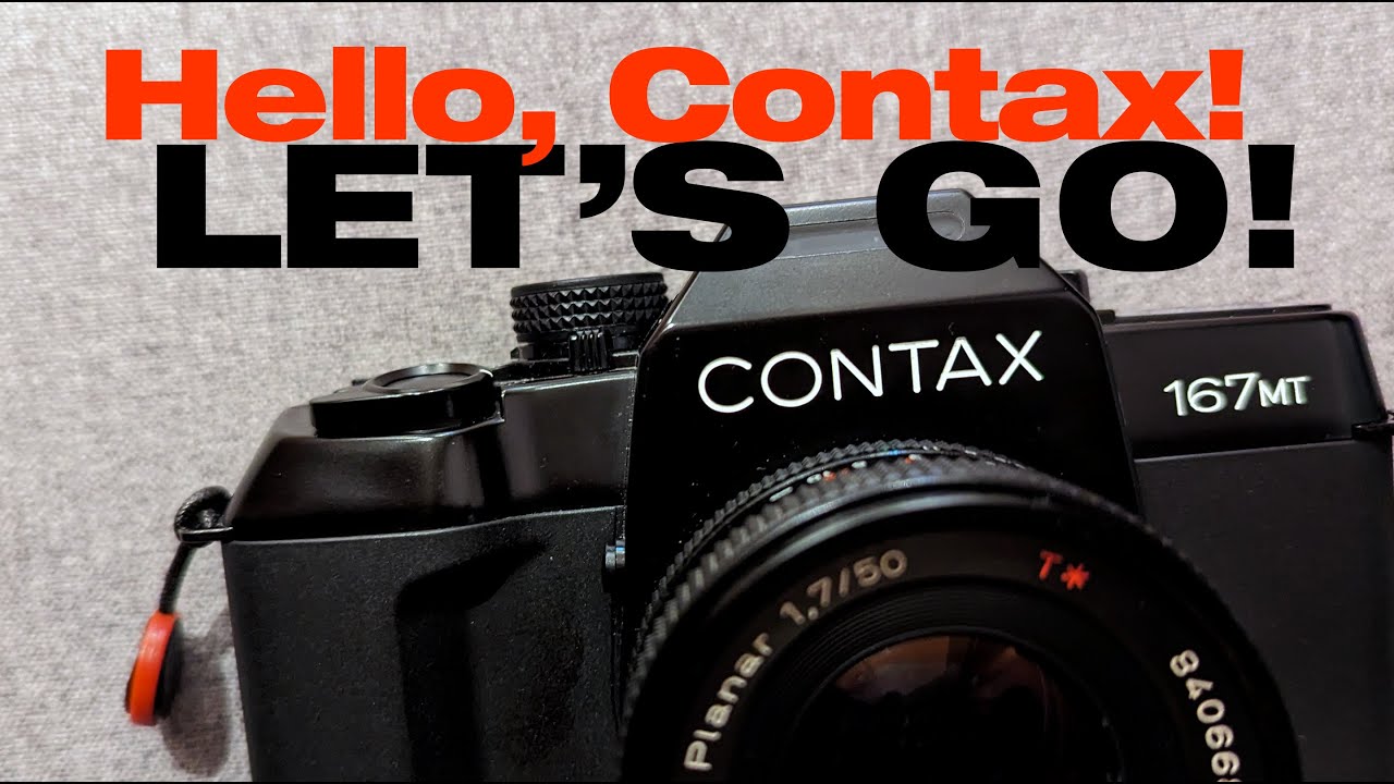 CONTAX 167MT 🇯🇵 My New Tokyo Street Rig - YouTube