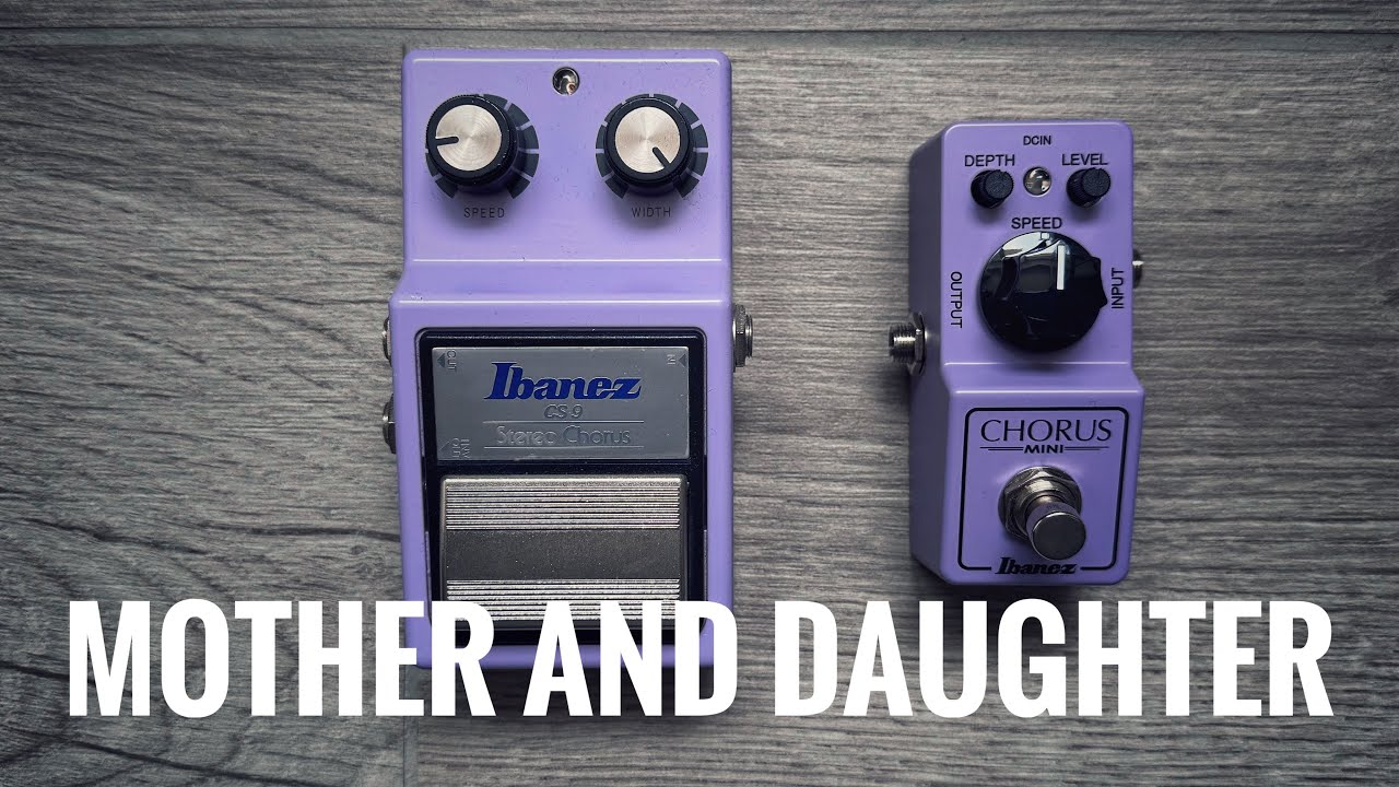 Ibanez CS9 Stereo Chorus Review - YouTube