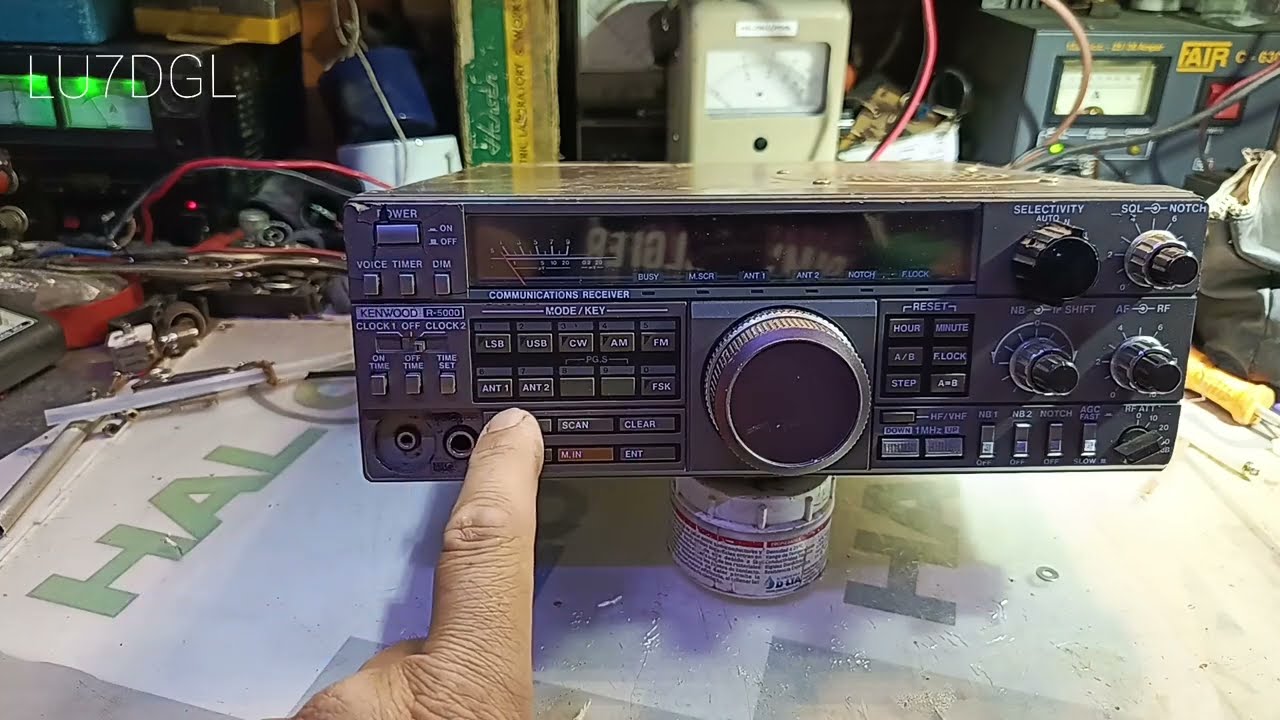 KENWOOD R5000 problemas técnicos varios - YouTube