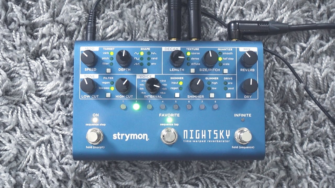 30 minutes with the Strymon NightSky - YouTube