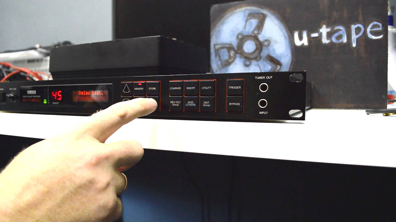 YAMAHA SPX50D - YouTube