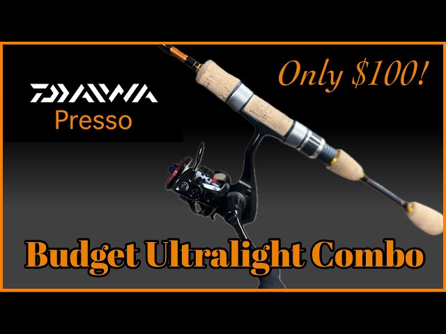 New Ultralight combo Review! The Daiwa Presso! - YouTube