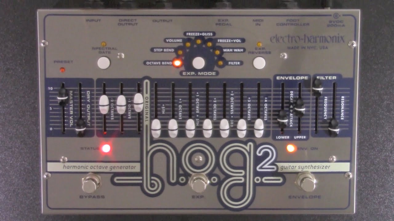 Electro Harmonix HOG2 Review - BestGuitarEffects.com - YouTube
