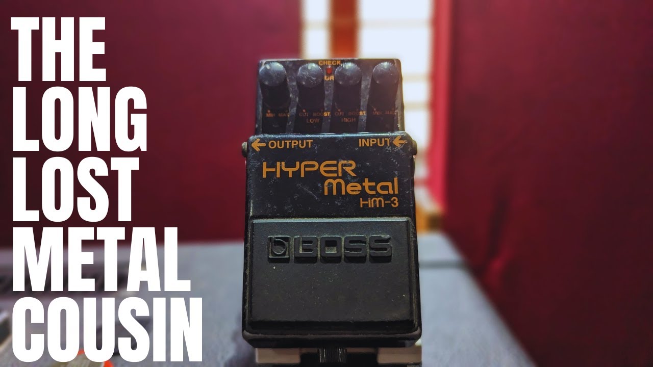 BOSS HM-3 - Hyper Metal - Guitar and Bass review - YouTube