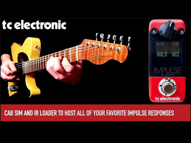 TC Electronic IMPULSE IR LOADER - YouTube