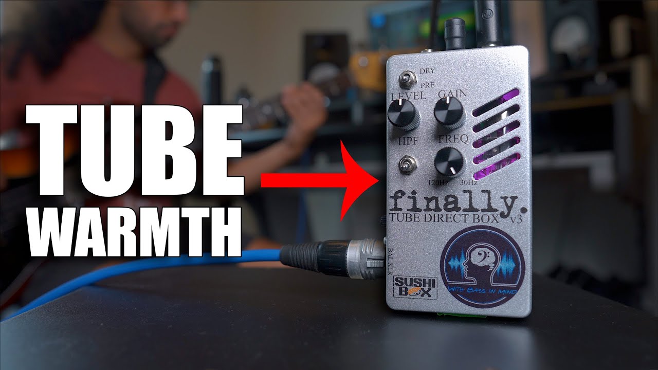 Tube Warmth Super Power: Sushibox Finally v3 Direct Box - YouTube