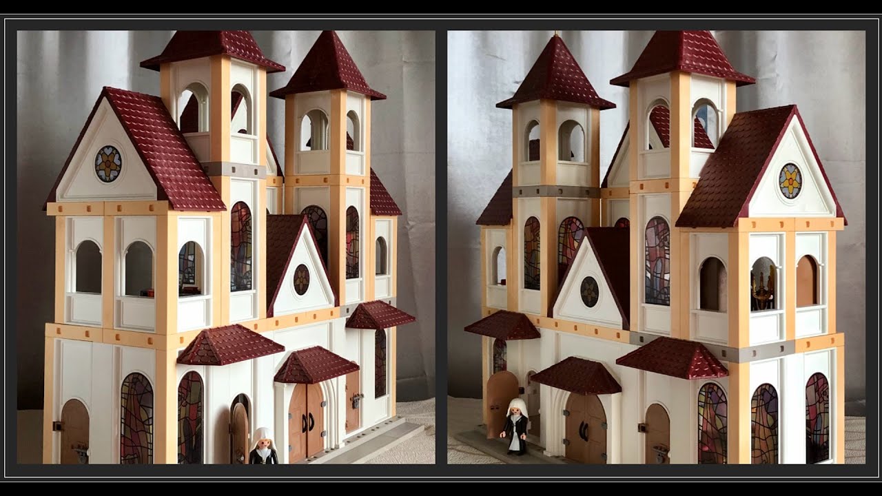 Playmobil 5053 Extension: Grand Cathedral 摩比改造：豪華紅教堂