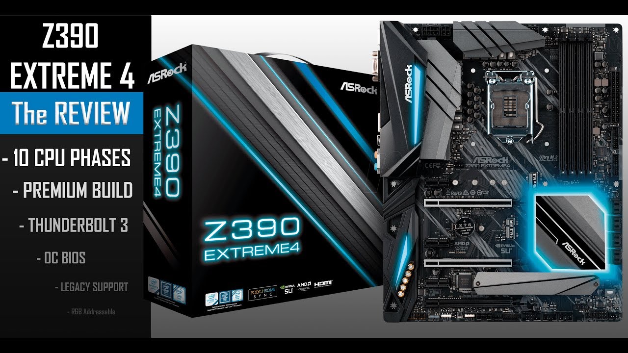 ASROCK Z390 EXTREME4 : the comeback! - YouTube