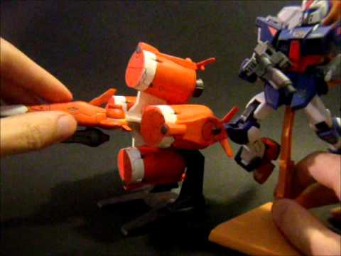 EX 1/144 Gundam SEED Mecha Set Review - Moebius Zero and Sky