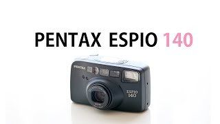 フィルムカメラの色味。 Pentax espio 140. video and photo - YouTube
