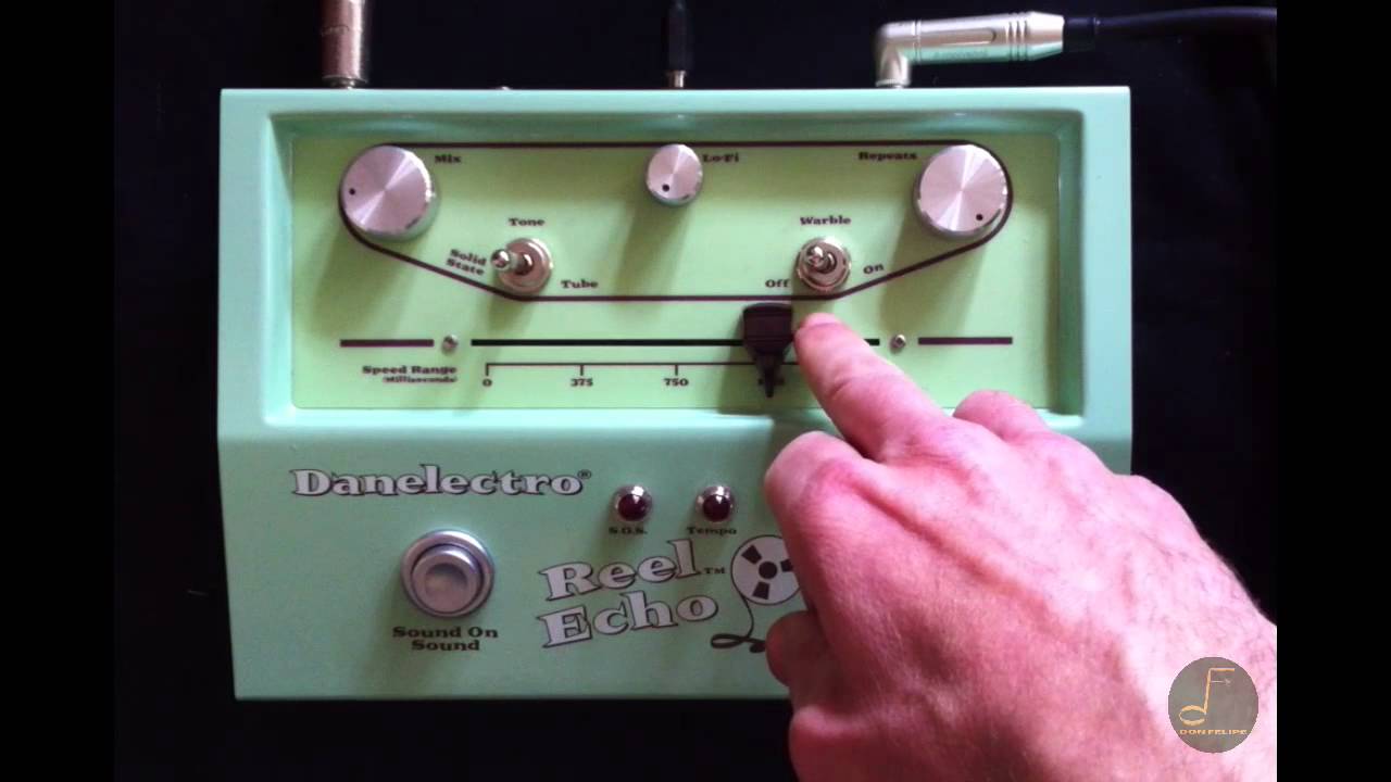 danelectro reel echo - YouTube
