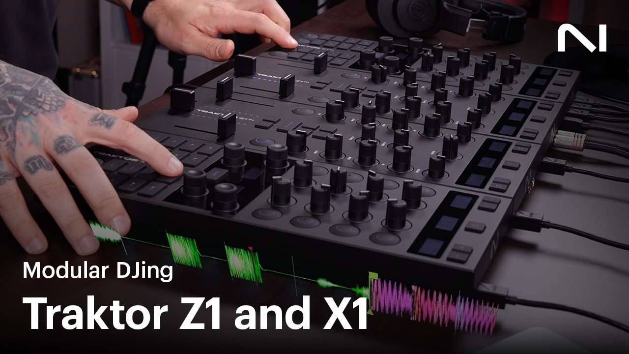 Modular DJing with Traktor X1 and Z1 | Native Instruments - YouTube