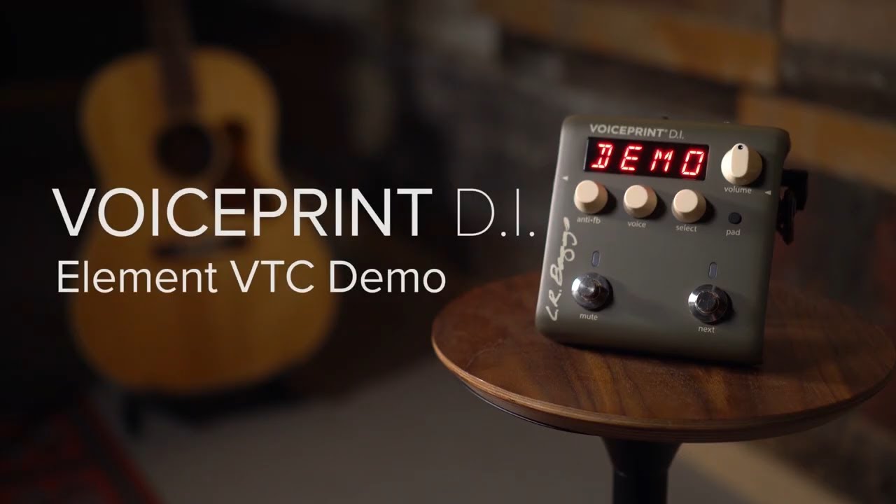 Vol.2 サウンドデモ【L.R.Baggs VOICEPRINT D.I.】 - YouTube