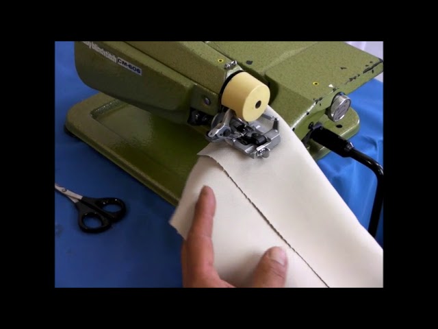 ベビーロック すくいミシン CB606 まつり縫い 動作動画 - YouTube