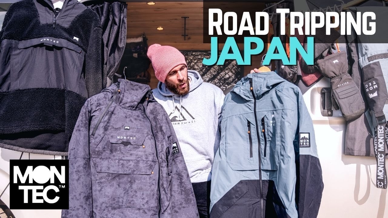 Montec Wear UNBOXING in JAPAN #vanlife #snowboard - YouTube
