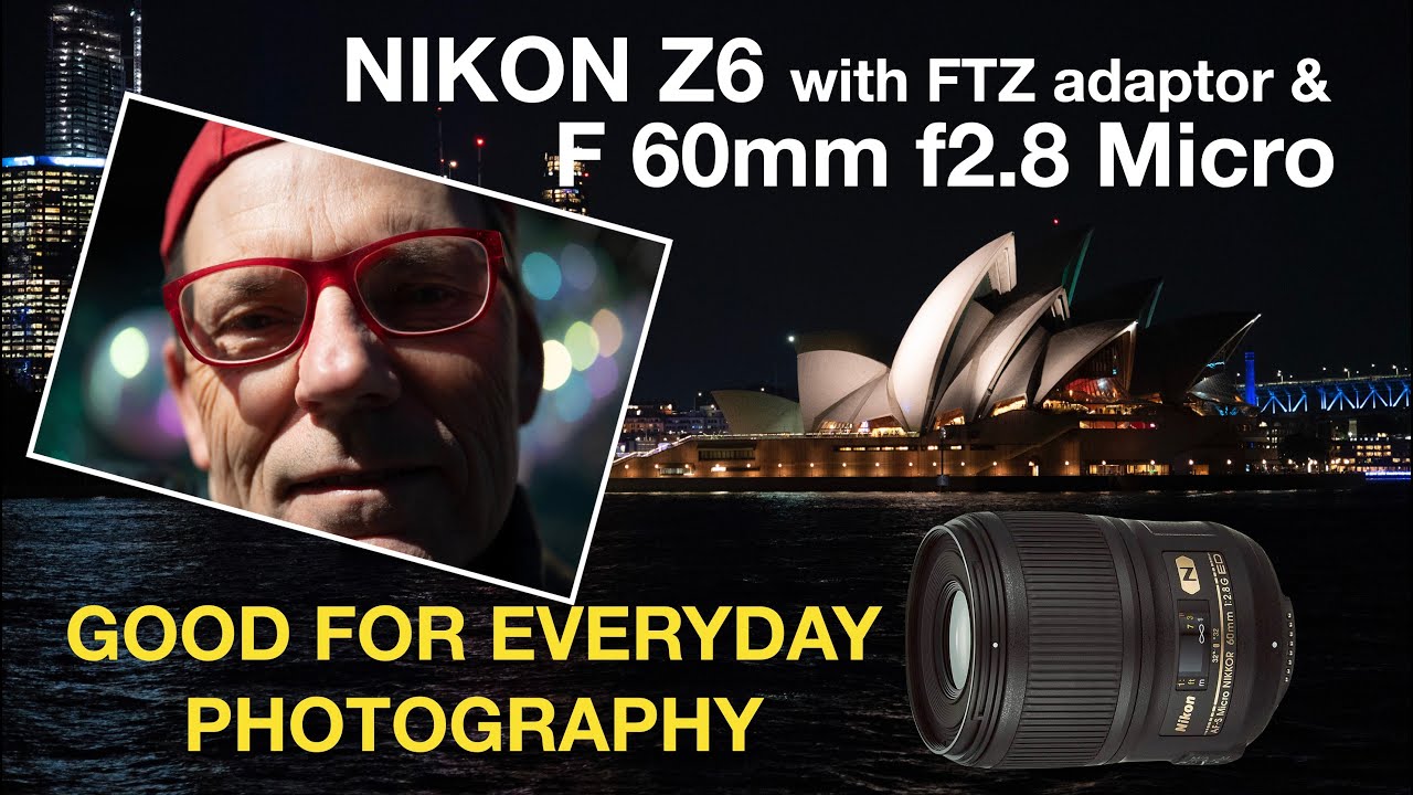 Nikon Z with F Micro. Z6 and Nikkor 60mm f2.8 Micro - Street