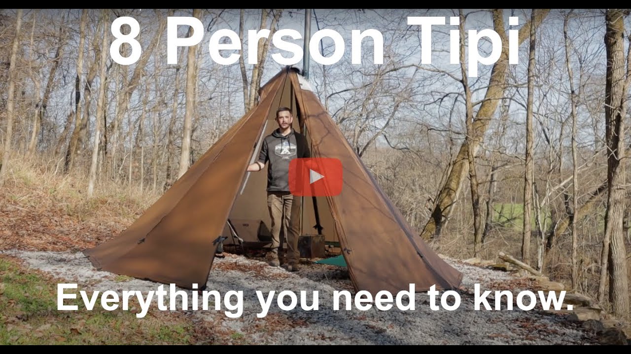 Seek Outside 8 Person Tipi Overview - YouTube