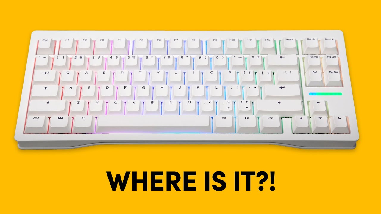 What happened to the White Zinc Alloy Case? - YouTube