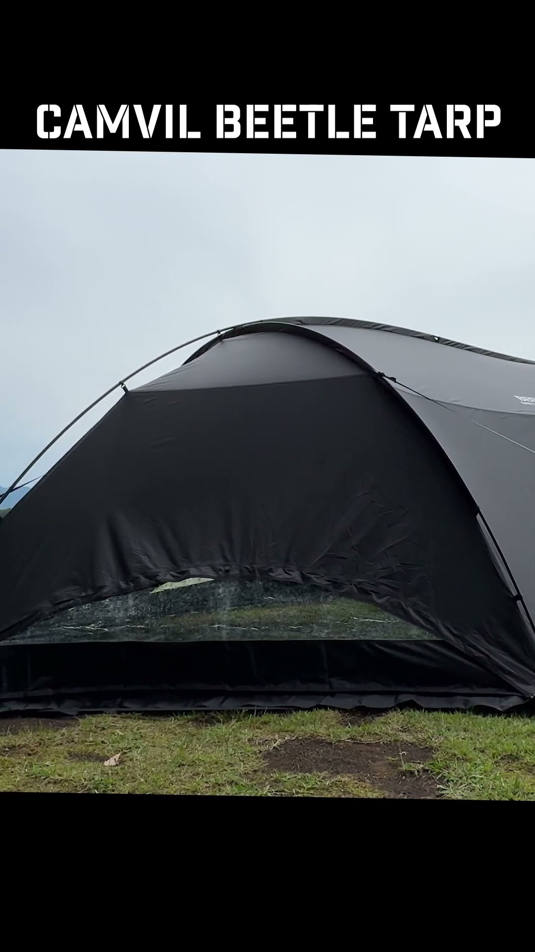 ☝️本編☝️CAMVIL BEETLE TARP 徹底レビュー #camping #camp