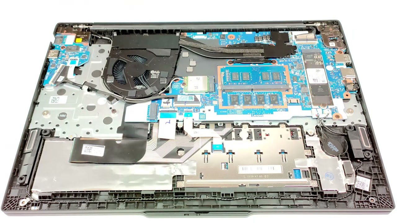 🛠️ How to open Lenovo ThinkPad E16 Gen 1 (AMD) - disassembly and