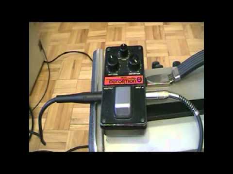 YAMAHA DISTORTION DI 01 - YouTube