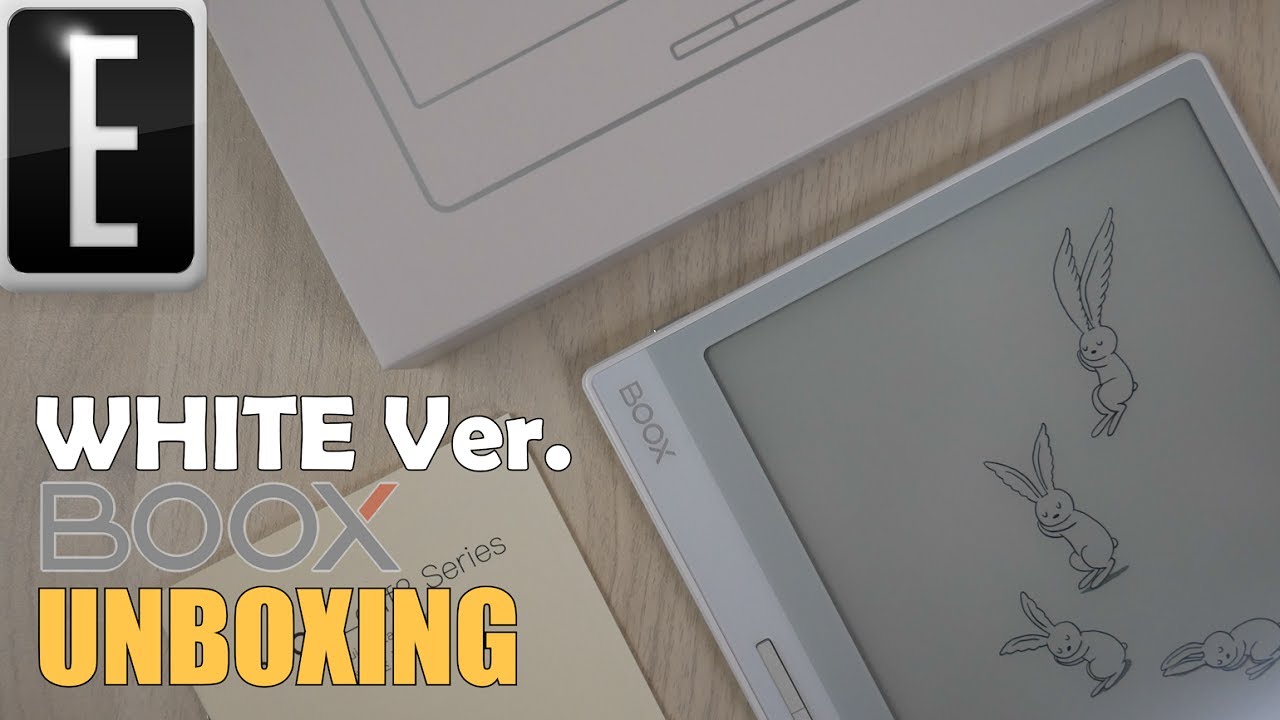 Onyx Boox Leaf 2 has a SUNKEN SCREEN | White Ver. Unboxing - YouTube