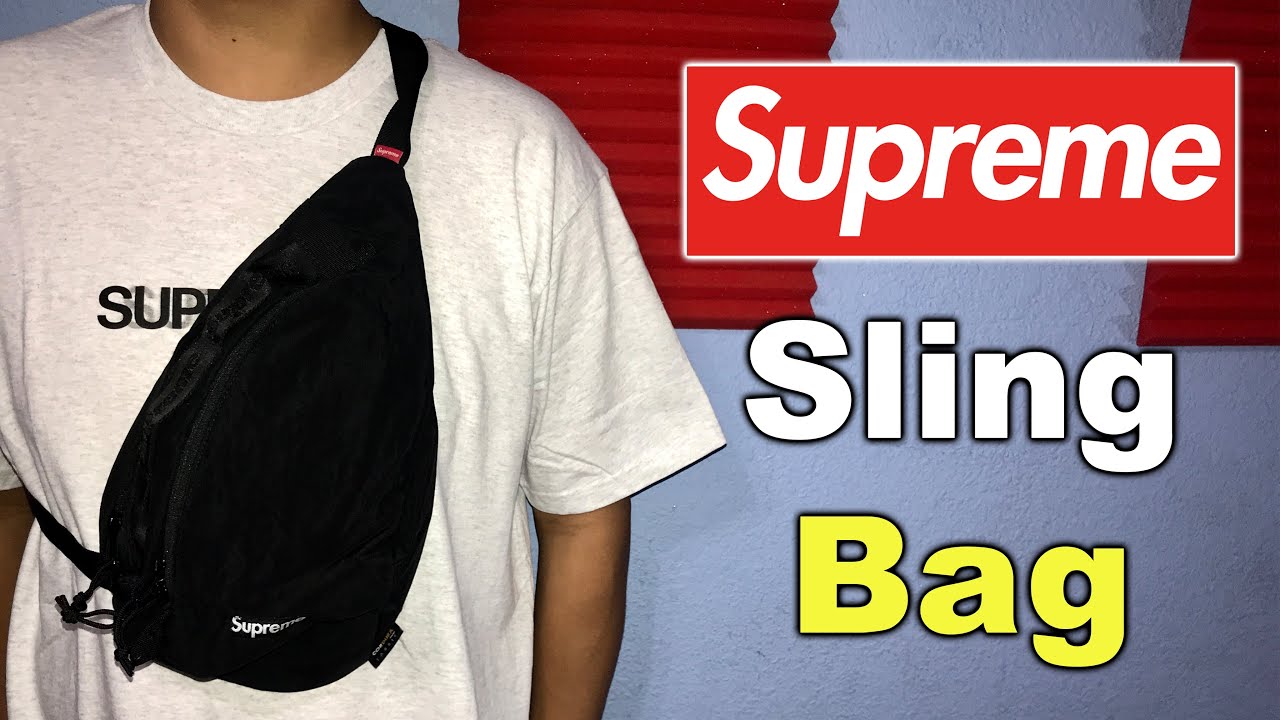 Supreme Sling Bag FW20 Review - YouTube
