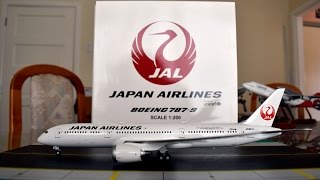 JC Wings 1:200 Japan Airlines 787-9 Dreamliner Unboxing and Review