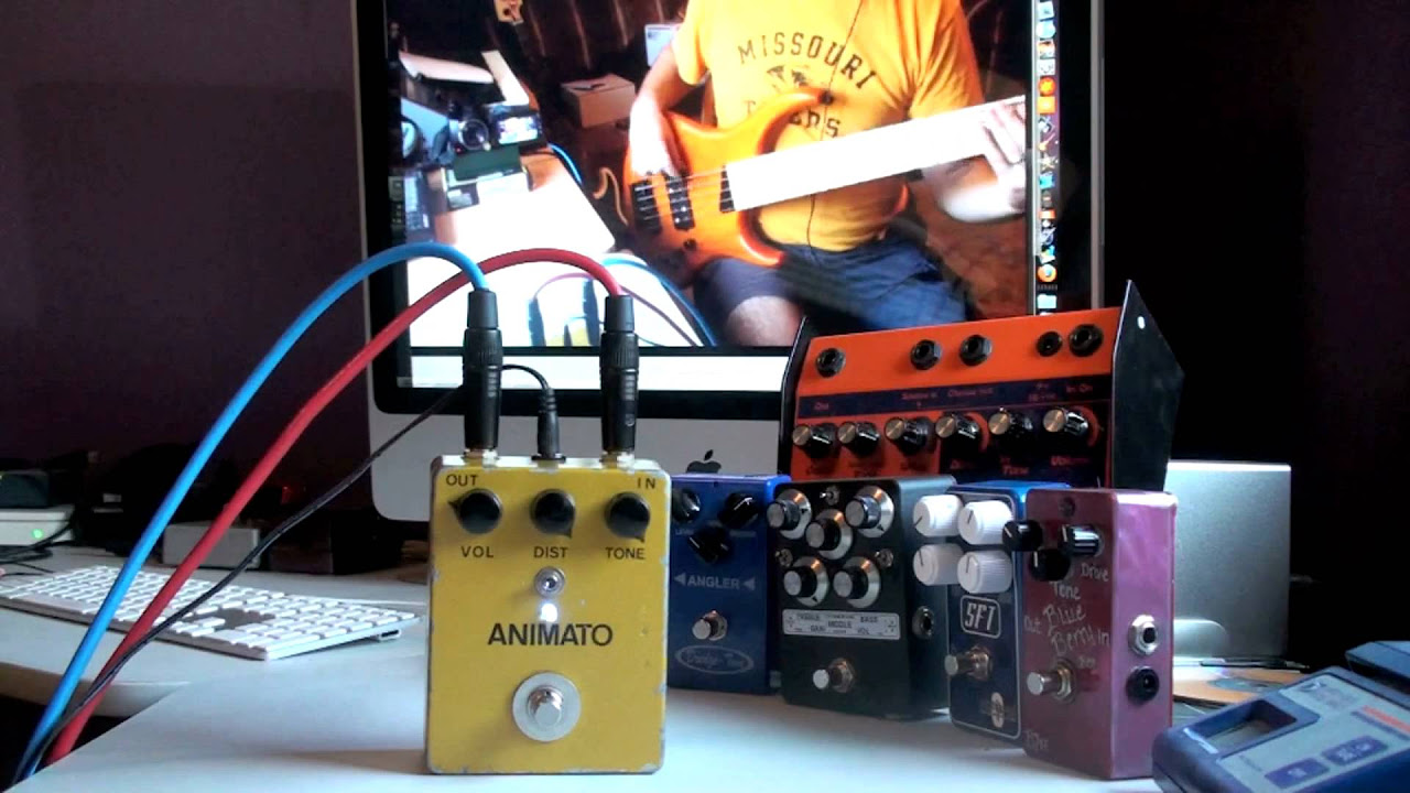 Guyatone Br 2 Bottom Wah Rocker + Human Gear Animato Bass Effect