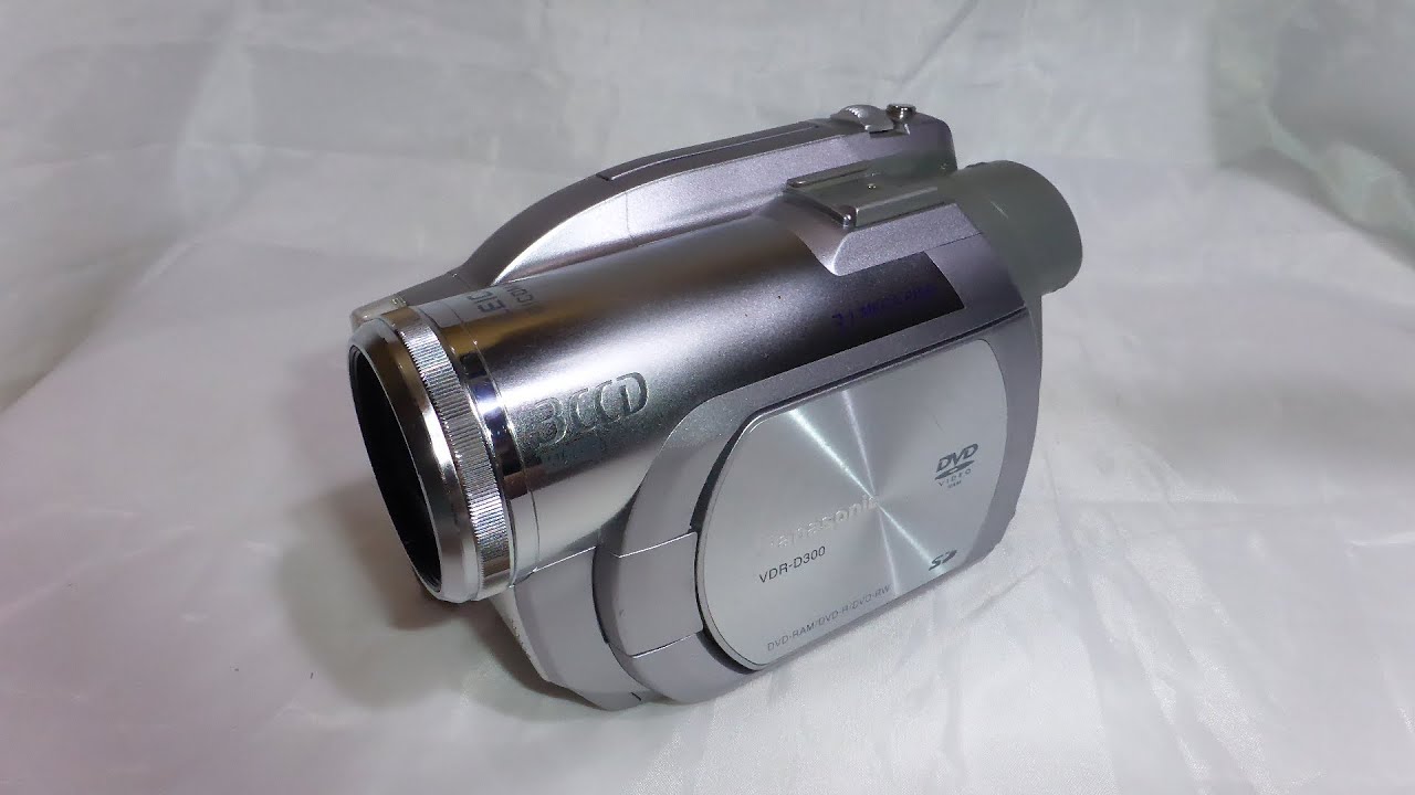 Panasonic VDR-D300 DVD Video Recorder - YouTube
