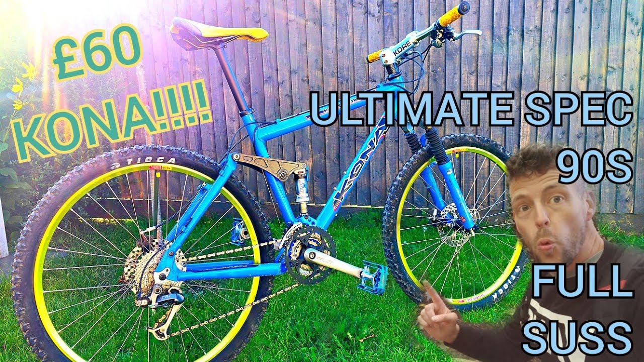 💥MEGA SPEC💥1999 Kona King Kikapu💥Ultimate full suss 90s