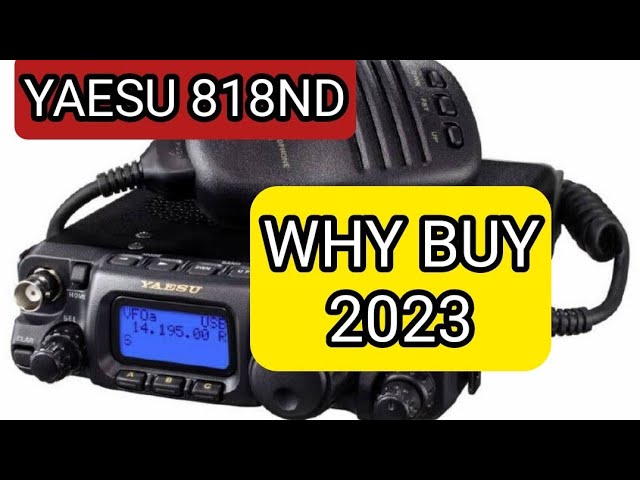 FT-818NDの出番が多い理由。 - YouTube