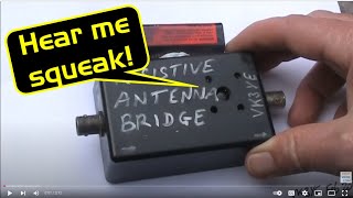 Norm recommends the MFJ-212 Matchmaker for effortless tuning