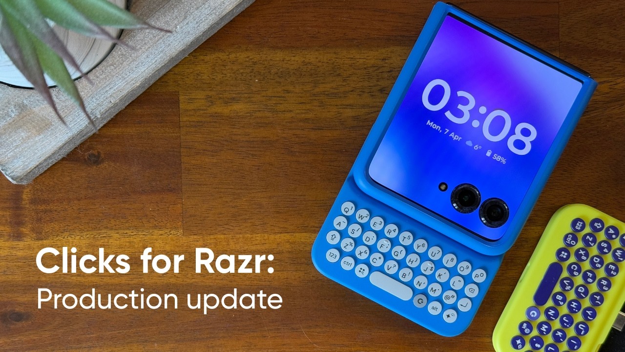 サプライズ！motorola razr 50 ultra「Clicks for Razr」マグネット