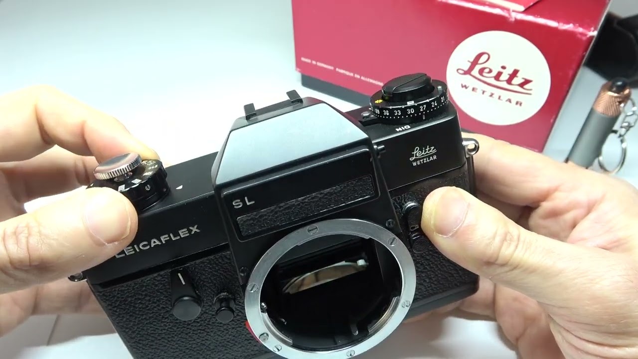 LEICAFLEX ライカフレックス SL ブラックペイント + ELMARIT-R