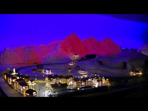 スイス登山鉄道ジオラマ 【Osaka Z Day 2025】 Zゲージ 鉄道模型