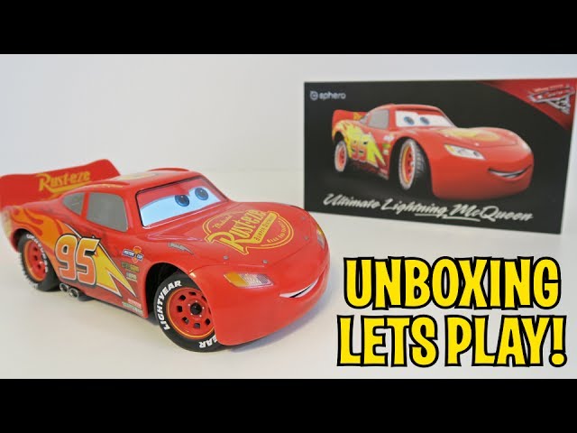 UNBOXING & LETS PLAY - ULTIMATE LIGHTNING MCQUEEN - by Sphero