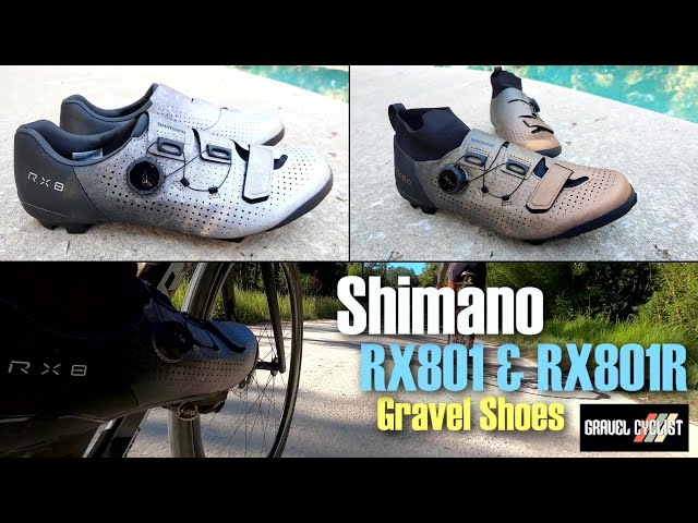 2023 Shimano RX801 & RX801R Gravel Shoes - YouTube
