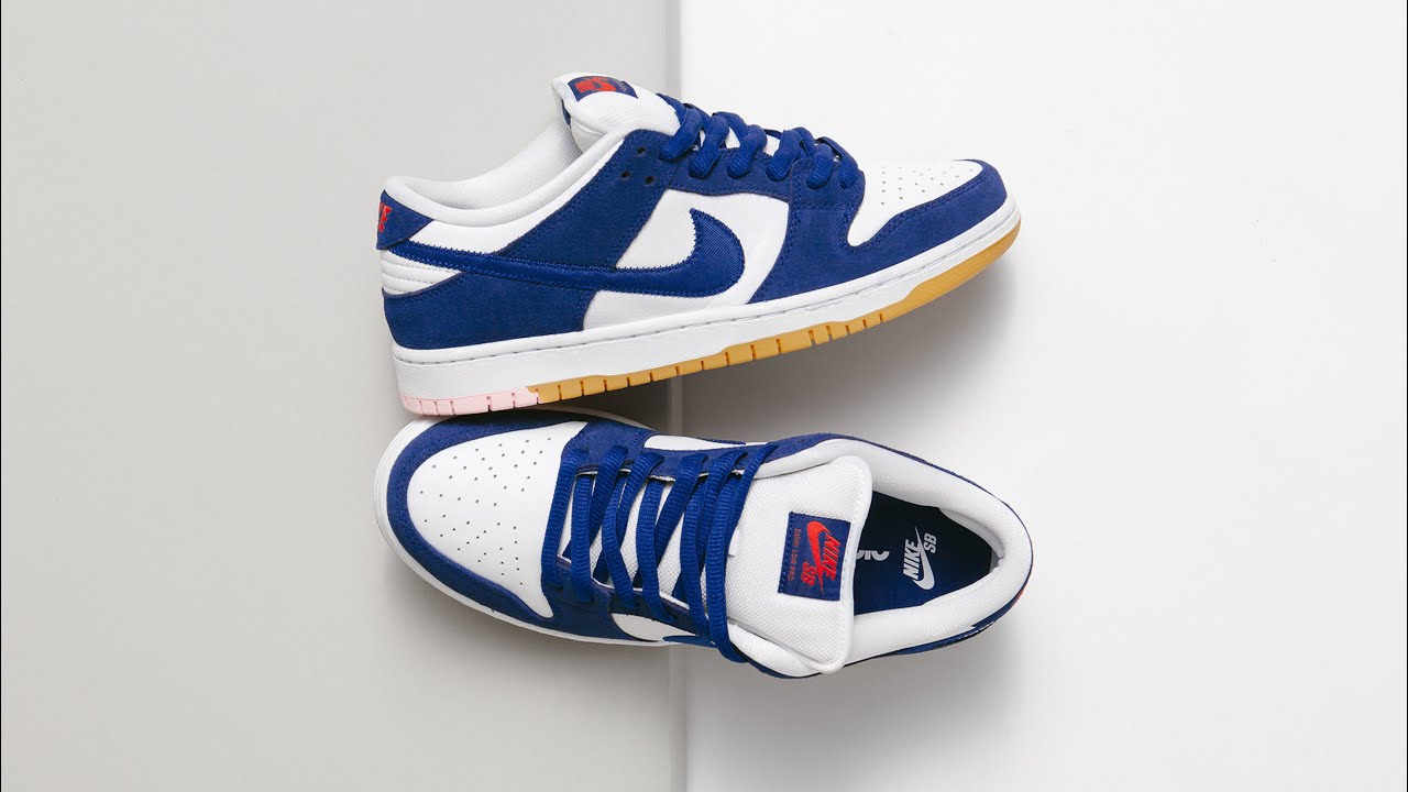 Nike SB Dunk Low Pro Premium 'Los Angeles Dodgers' Shoes