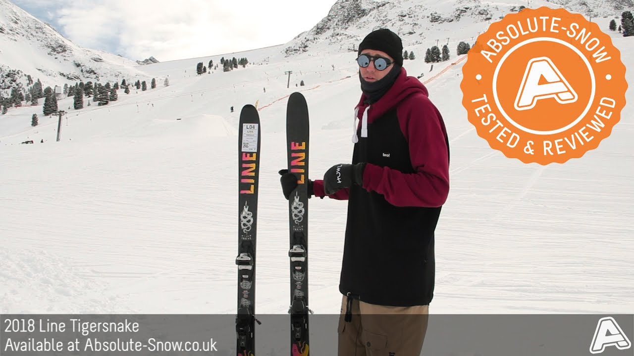 2017 / 2018 | Line Tigersnake Skis | Video Review - YouTube