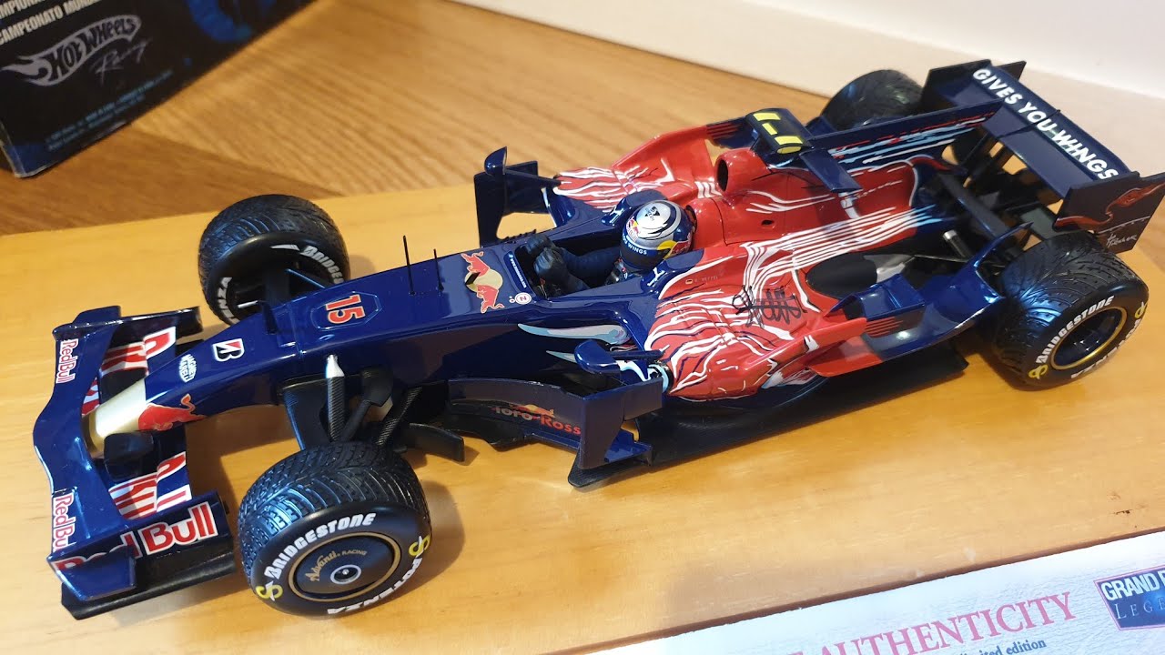 1/18 Sebastian Vettel 2008 Italian GP 1st ever win - Toro Rosso