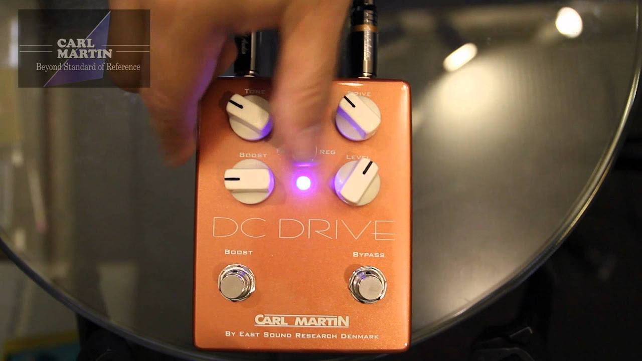 Carl Martin-DC Driveデモンストレーションビデオ - YouTube