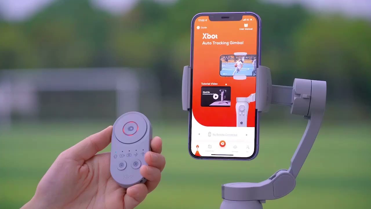 XboxGo(ジンバル)とリモコン XboxGo(ジンバル)とリモコン XbotGo AI