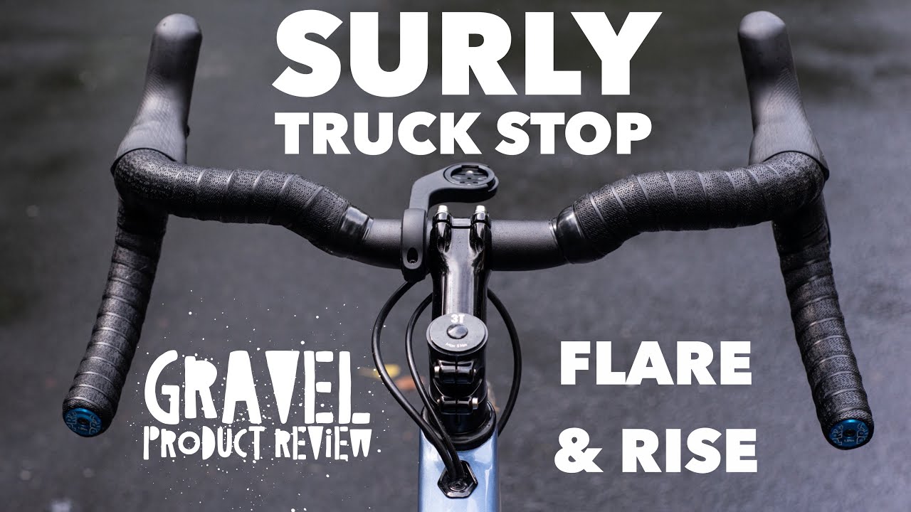 Flared & Riser Gravel Handlebar: The Surly Truck Stop Bar