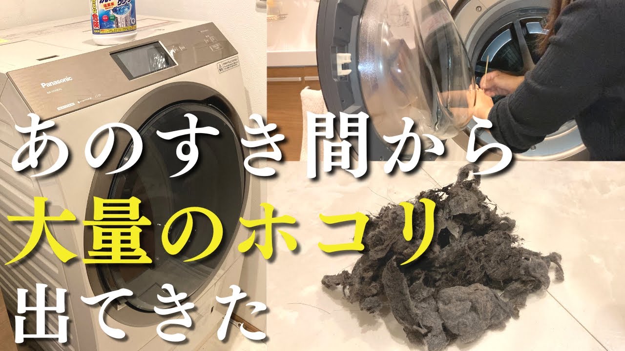 10年分の埃】日立のドラム式洗濯機「ビッグドラム」が乾かない。乾燥