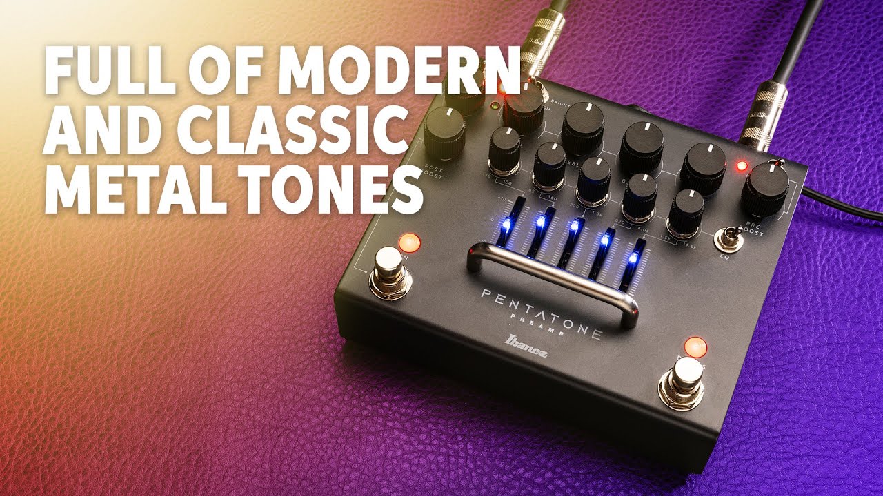 Ibanez Pentatone Preamp and EQ Pedal Demo - YouTube