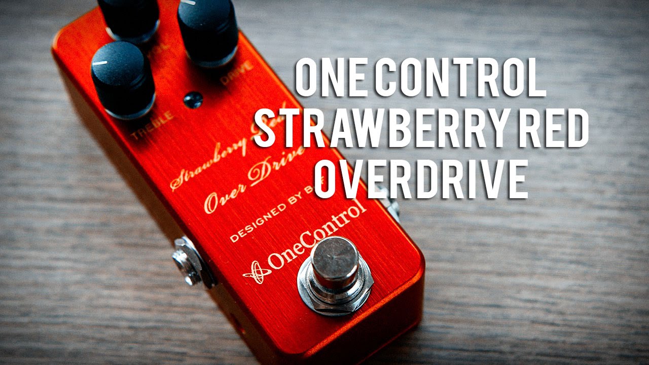 One Control: STRAWBERRY RED OVERDRIVE - YouTube