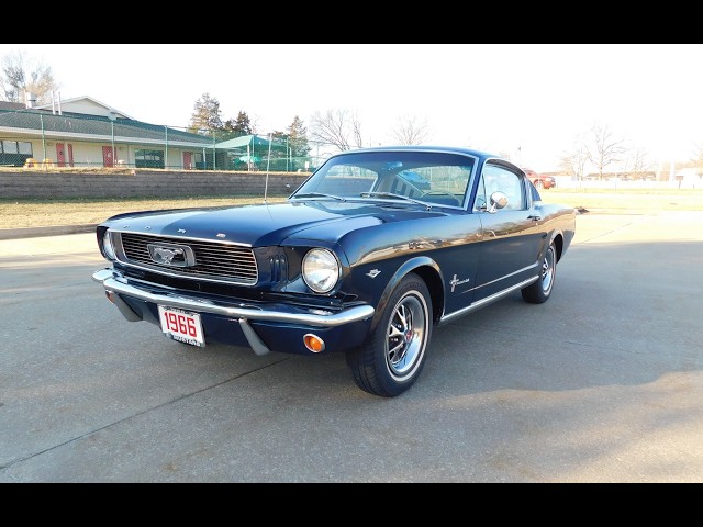 1966 Ford Mustang Fastback 2+2 test drive! - YouTube